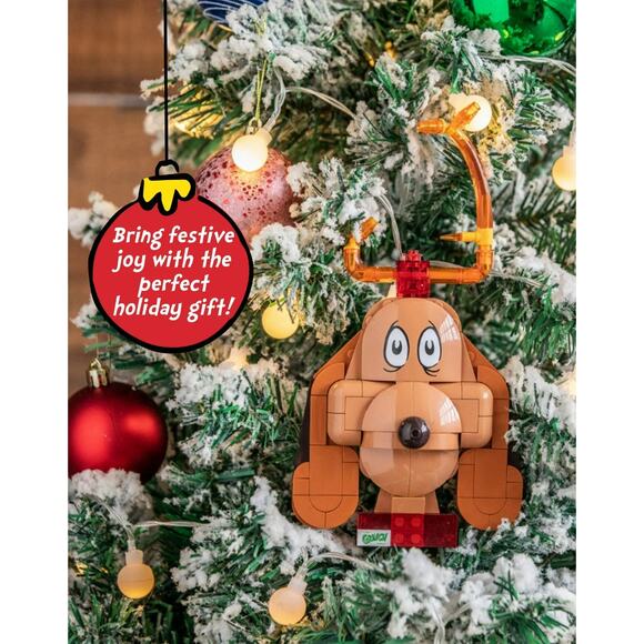 Dr. Seuss Grinch Max The Dog Decoration Brick Building Kit Christmas Decor 8+ - Picture 5 of 10
